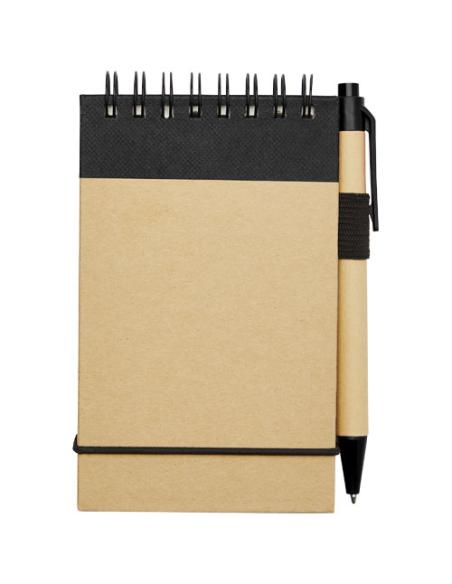 Bloc de notas A7 de papel reciclado con bolígrafo N10962601