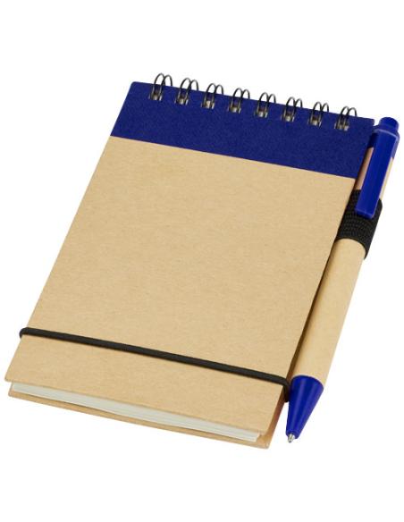 Bloc de notas A7 de papel reciclado con bolígrafo N20962601