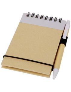 Bloc de notas A7 de papel reciclado con bolígrafo N00962601