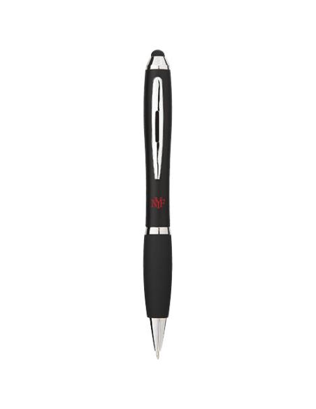 Bolígrafo stylus de color con empuñadura negra (tinta negra) N00293601