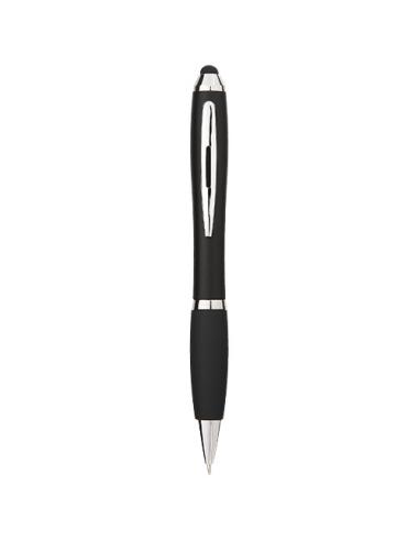 Bolígrafo stylus de color con empuñadura negra (tinta negra) N00293601