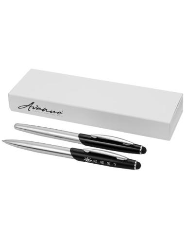 Set de bolígrafo y rollerball Stylus “Geneva” (tinta azul) N00076601