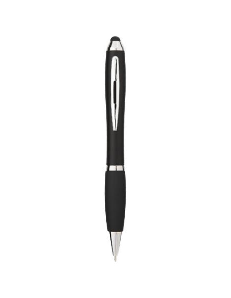 Bolígrafo stylus de color con empuñadura negra (tinta azul) N00309601