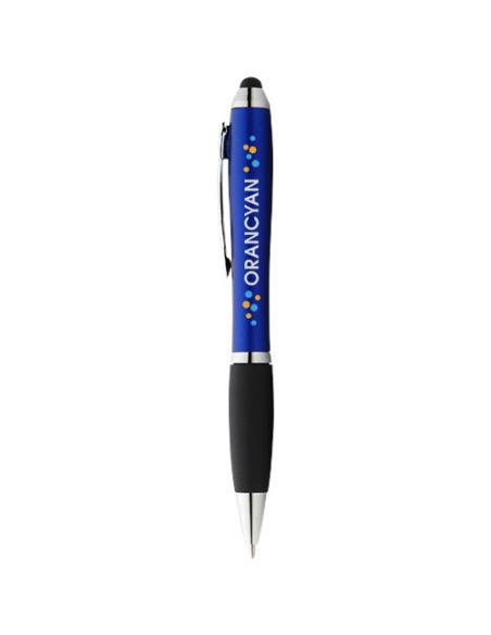 Bolígrafo stylus de color con empuñadura negra (tinta azul) N20309601