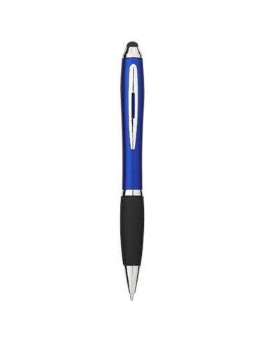 Bolígrafo stylus de color con empuñadura negra (tinta azul) N20309601