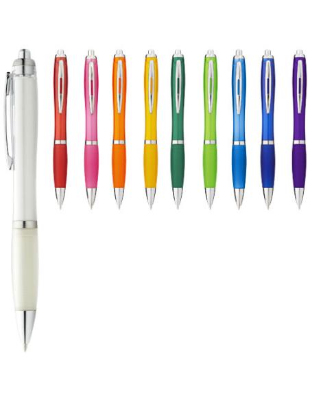 Bolígrafo con cuerpo y empuñadura del mismo color (tinta azul) N80870701