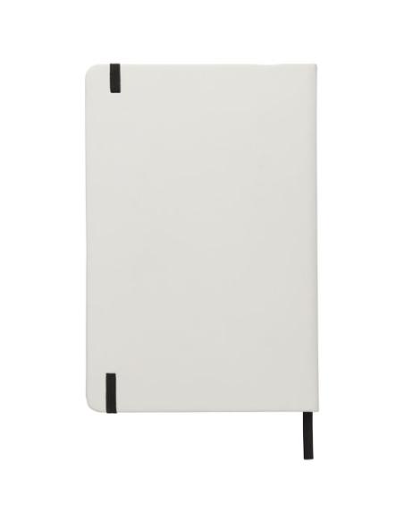 Libreta A5 blanca con cinta de color N00531701