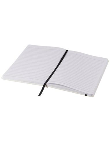 Libreta A5 blanca con cinta de color N00531701