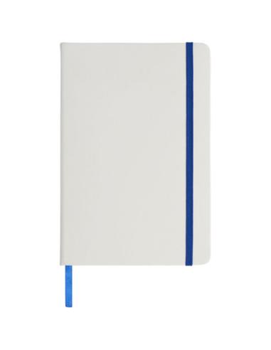Libreta A5 blanca con cinta de color N10531701