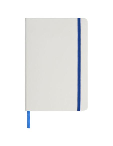 Libreta A5 blanca con cinta de color N10531701
