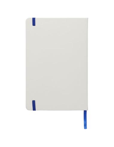 Libreta A5 blanca con cinta de color N10531701