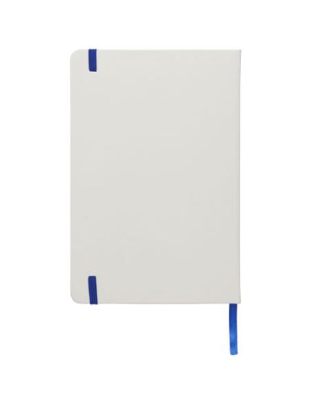 Libreta A5 blanca con cinta de color N10531701