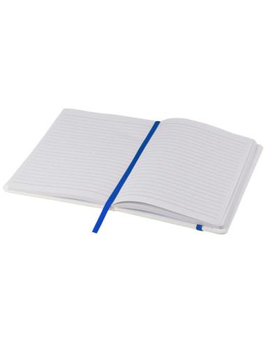 Libreta A5 blanca con cinta de color N10531701