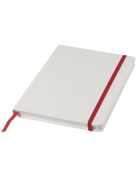 Libreta A5 blanca con cinta de color N20531701