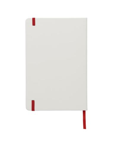 Libreta A5 blanca con cinta de color N20531701