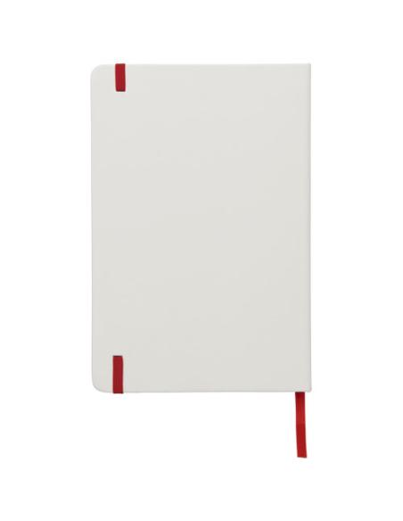 Libreta A5 blanca con cinta de color N20531701