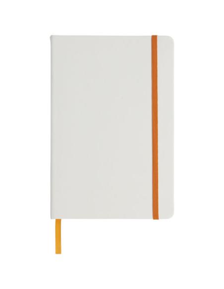 Libreta A5 blanca con cinta de color N40531701