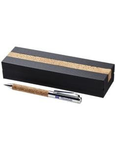 Bolígrafo con acabado de corcho (tinta negra) N00733701 2