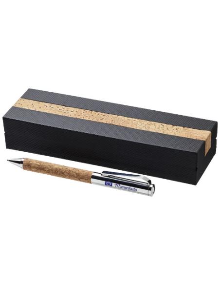 Bolígrafo con acabado de corcho (tinta negra) N00733701