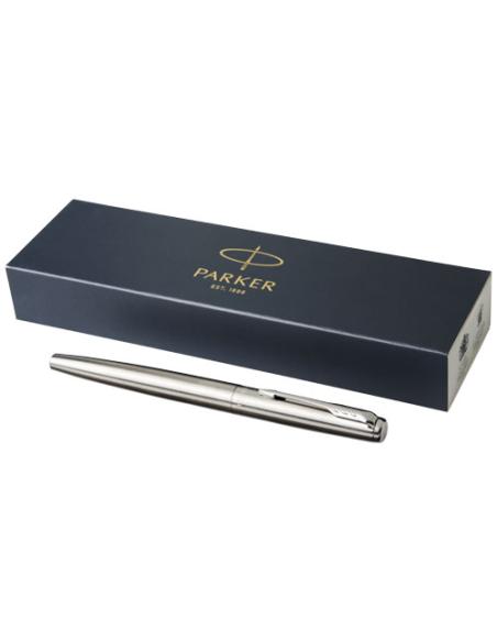 Parker pluma estilográfica de acero inoxidable (tinta azul) N00024701