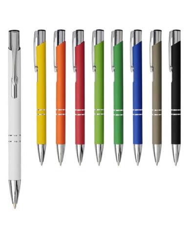 Bolígrafo con empuñadura de tacto suave (tinta negra) N00734701