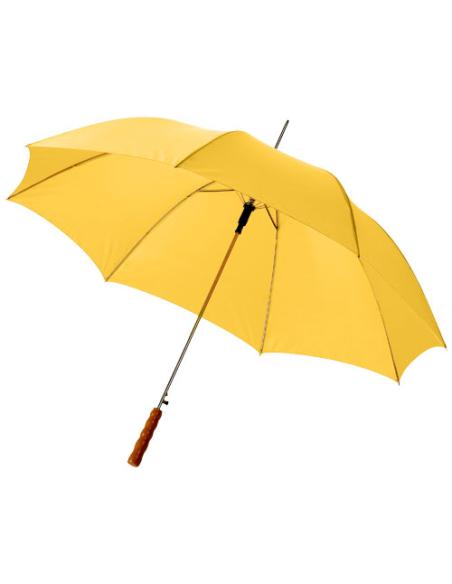 Paraguas automático con puño de madera de 23" N61710901