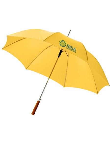 Paraguas automático con puño de madera de 23" N61710901