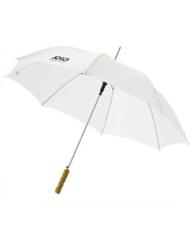 Paraguas automático con puño de madera de 23" N09874591