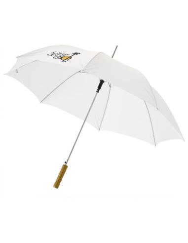 Paraguas automático con puño de madera de 23" N09874591
