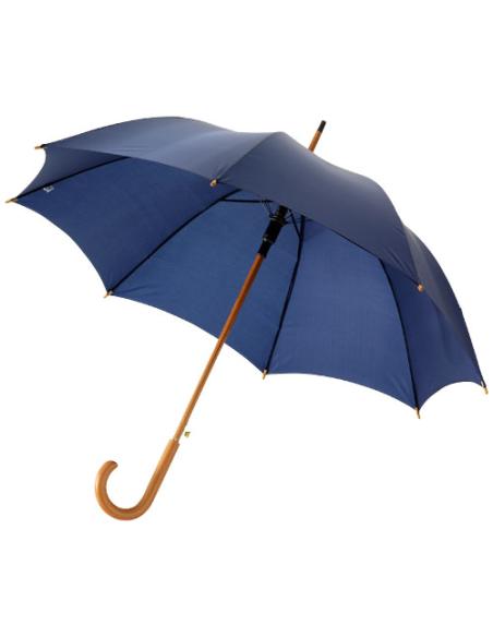 Paraguas automático con mango y caña de madera de 23" N95974591