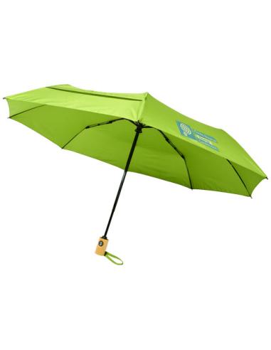 Paraguas automático plegable material reciclado PET de 21" N90341901