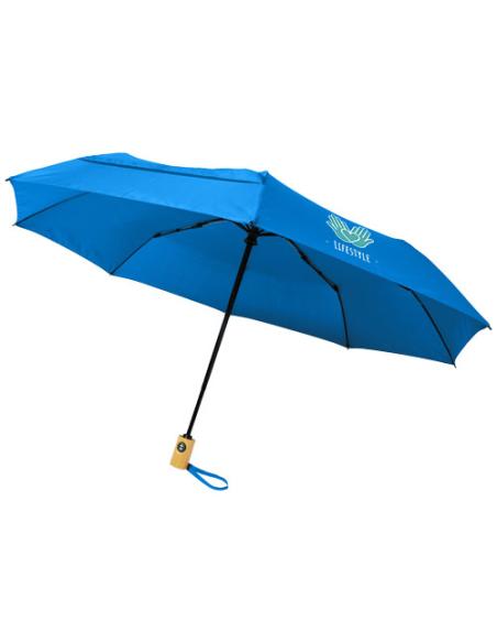 Paraguas automático plegable material reciclado PET de 21" N25341901