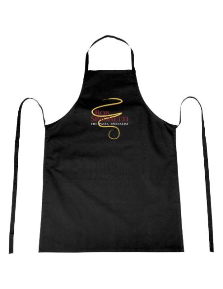 Delantal 100% algodón de 180g/m² con cinturón trasero N00217211