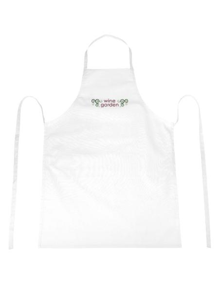 Delantal 100% algodón de 180g/m² con cinturón trasero N10217211