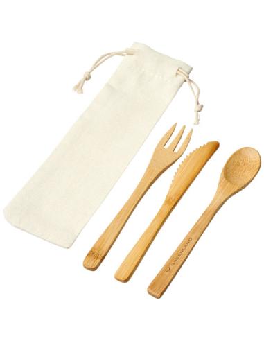 Juego de cubiertos de bambú N00599211