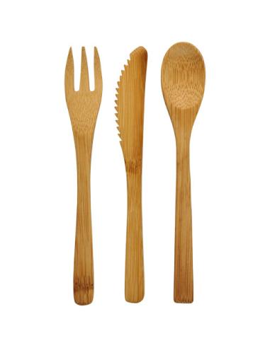 Juego de cubiertos de bambú N00599211