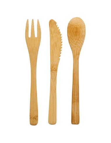Juego de cubiertos de bambú N00599211