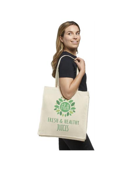 Bolsa Tote de algodón 220 g/m² con asas largas N20531021