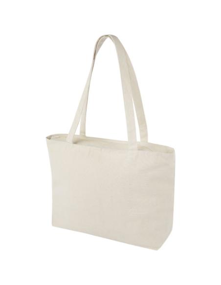 Bolsa Tote de algodón 320 g/m² con cremallera N00133021