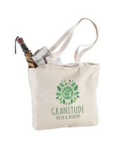 Bolsa Tote de algodón 320 g/m² con cremallera N00133021 2