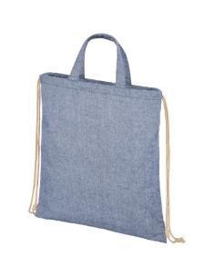 Mochila de cuerdas de algodón reciclado de 210 g/m² 6L N00064021