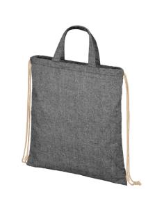 Mochila de cuerdas de algodón reciclado de 210 g/m² 6L N00064021