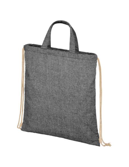 Mochila de cuerdas de algodón reciclado de 210 g/m² 6L N09064021