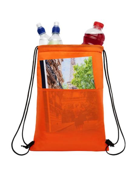 Bolsa térmica con cuerdas con capacidad para 12 latas N50594021