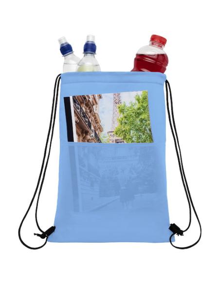 Bolsa térmica con cuerdas con capacidad para 12 latas N05594021