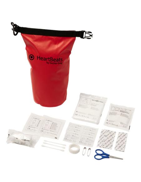 Bolsa impermeable con 30 elementos de primeros auxilios N40600221