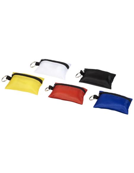 Funda con llavero con 16 elementos de primeros auxilios N20900221
