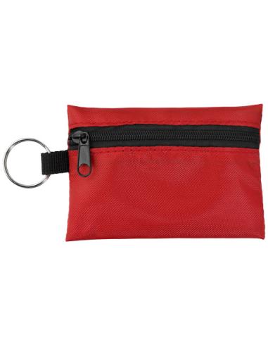 Funda con llavero con 16 elementos de primeros auxilios N40900221