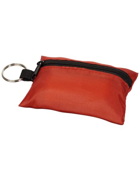 Funda con llavero con 16 elementos de primeros auxilios N40900221