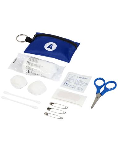 Funda con llavero con 16 elementos de primeros auxilios N50900221